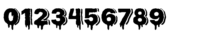 Slime Rage Shadow Font OTHER CHARS