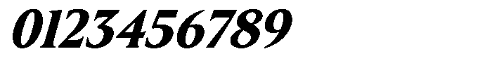 Slingora Black Condensed Italic Font OTHER CHARS