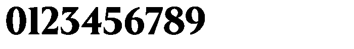 Slingora Black Condensed Font OTHER CHARS