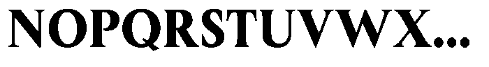 Slingora Black Condensed Font UPPERCASE