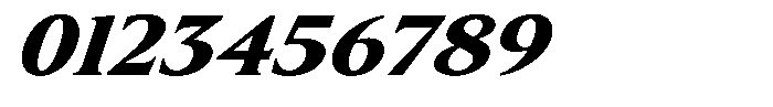 Slingora Black Expanded Italic Font OTHER CHARS