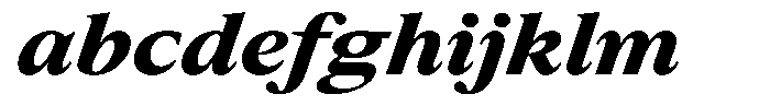 Slingora Black Expanded Italic FONT
