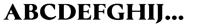 Slingora Black Expanded Font UPPERCASE