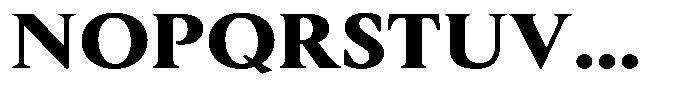 Slingora Black Expanded Font UPPERCASE