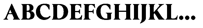 Slingora Black Font UPPERCASE