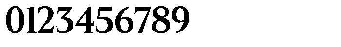 Slingora Bold Condensed Font OTHER CHARS