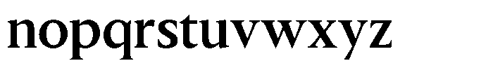 Slingora Bold Condensed Font LOWERCASE