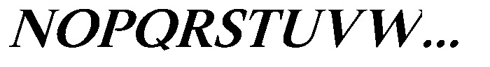 Slingora Bold Italic Font UPPERCASE