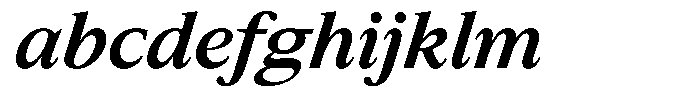 Slingora Bold Italic FONT
