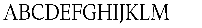 Slingora Condensed Font UPPERCASE