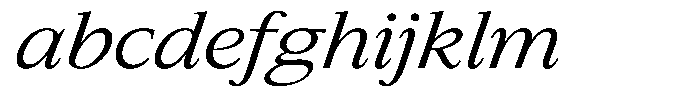 Slingora Expanded Italic FONT