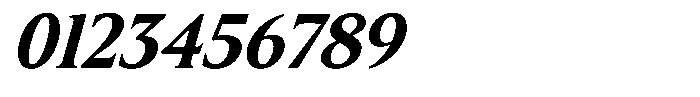 Slingora Extra Bold Condensed Italic Font OTHER CHARS
