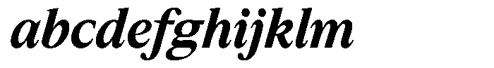 Slingora Extra Bold Condensed Italic FONT