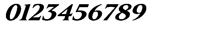 Slingora Extra Bold Expanded Italic Font OTHER CHARS