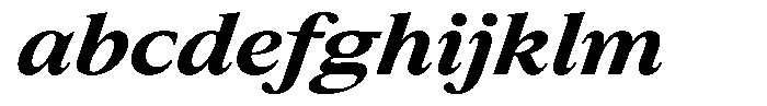 Slingora Extra Bold Expanded Italic FONT