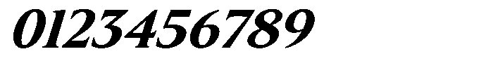 Slingora Extra Bold Italic Font OTHER CHARS