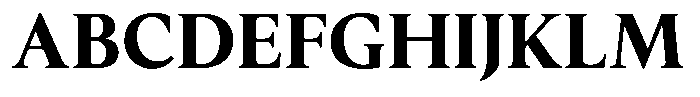 Slingora Extra Bold Font UPPERCASE