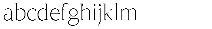 Slingora Extra Light Condensed FONT