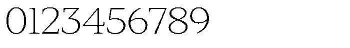 Slingora Extra Light Expanded Font OTHER CHARS