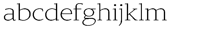 Slingora Extra Light Expanded FONT