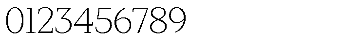 Slingora Extra Light Font OTHER CHARS