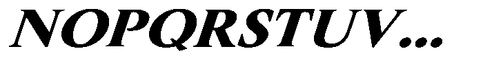 Slingora Italic Variable Font UPPERCASE