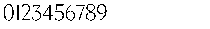 Slingora Light Condensed Font OTHER CHARS