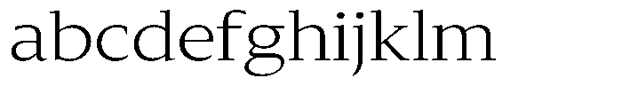 Slingora Light Expanded FONT