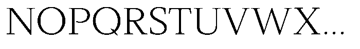 Slingora Light Font UPPERCASE