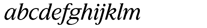 Slingora Medium Condensed Italic FONT