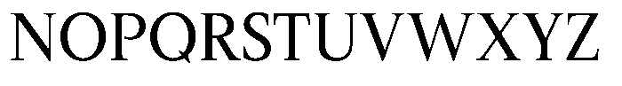 Slingora Medium Condensed Font UPPERCASE