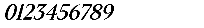 Slingora Semi Bold Condensed Italic Font OTHER CHARS