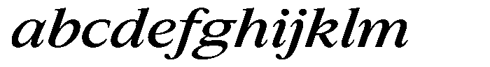 Slingora Semi Bold Expanded Italic FONT