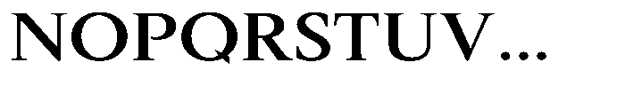 Slingora Semi Bold Expanded Font UPPERCASE