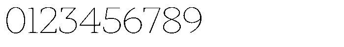 Slingora Thin Expanded Font OTHER CHARS