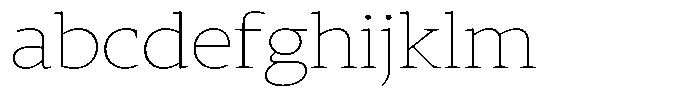 Slingora Thin Expanded FONT