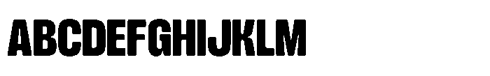 Slinky Font UPPERCASE