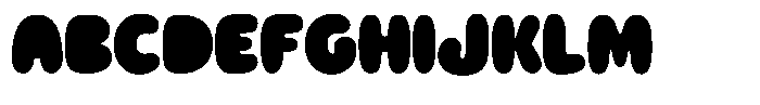 Slombe Block Regular Font UPPERCASE
