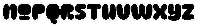 Slombe Block Regular Font LOWERCASE