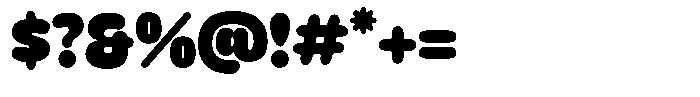 Slombe Regular Font OTHER CHARS