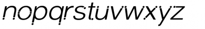 Slonk Italic Font LOWERCASE