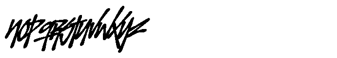 Slopdogz Bold Italic Font LOWERCASE