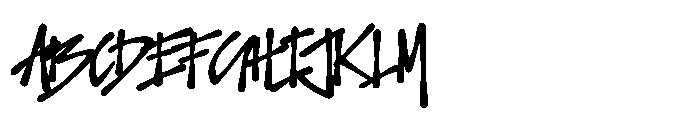 Slopdogz Bold Font UPPERCASE