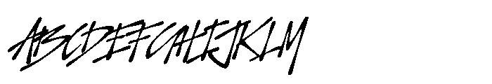 Slopdogz Italic Font UPPERCASE