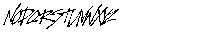 Slopdogz Italic Font UPPERCASE