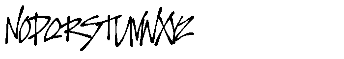 Slopdogz Regular Font UPPERCASE