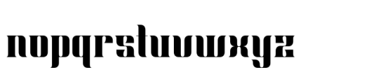 Slovakie Font LOWERCASE