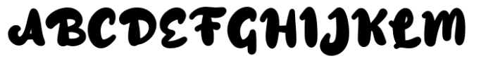 Slow Bolo Regular Font UPPERCASE