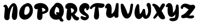 Slow Bolo Regular Font UPPERCASE