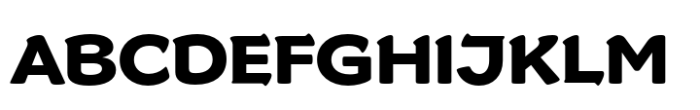 Slowglass Black Font UPPERCASE